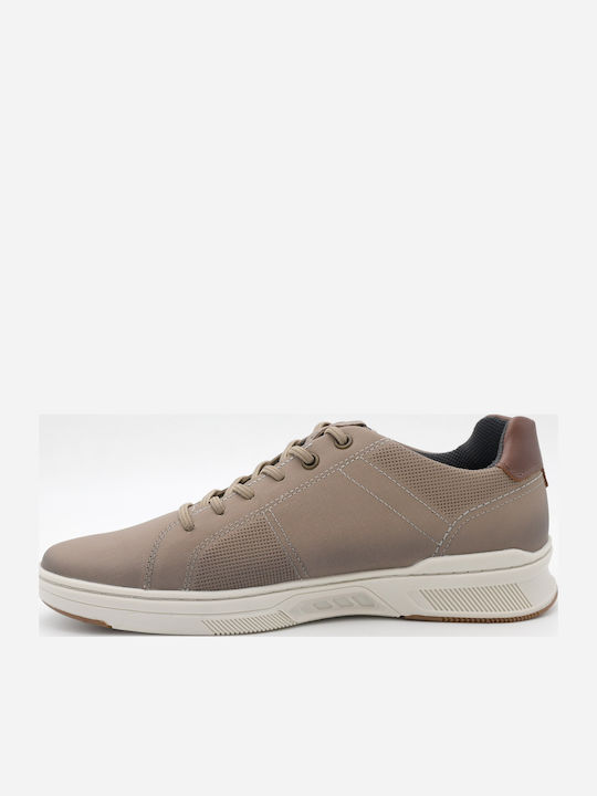 Pantofi Casual Anatomici Pentru Bărbați Din Piele Bej