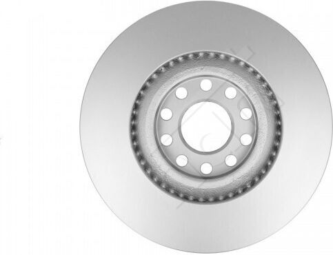 Front Brake Disc Right Audi A6 Quattro 2.7 1999 Single Piece