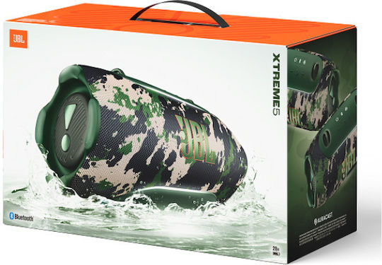 JBL Xtreme 5 Waterproof Bluetooth Speaker with Battery Life up to 28 Hours Squad