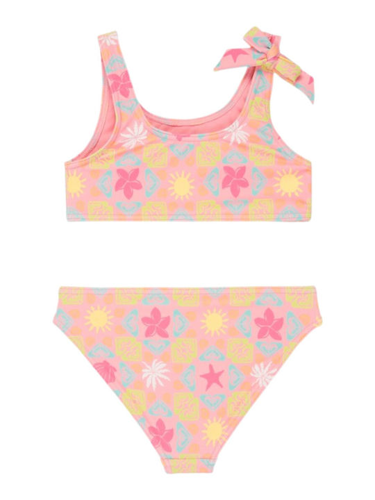 Roxy Check Tw Παιδικό Μαγιό Σετ Πολύχρωμο