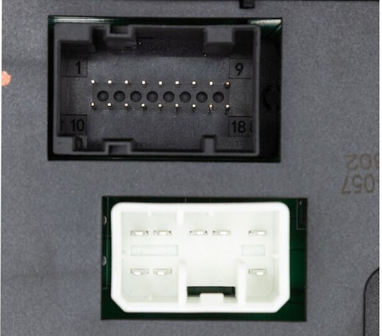Lichtschalter Für Fiat Doblo 2000-2010/18+8 Akiaden-Ausdürrungen Automatische Fensterfunktion Auf Fahrerseite