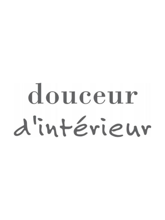 Κουρτίνα Κουζίνας Douceur D`interieur Lisea 60 X 120 Cm Λευκό 2 Τεμάχια