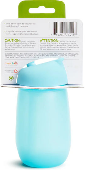 Munchkin Baby Cup Simple Clean made of Plastic Blue 296ml for 12m+m+