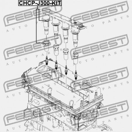 Spark Plug Tip for Chevrolet Cruze 2010 Eu 96476979