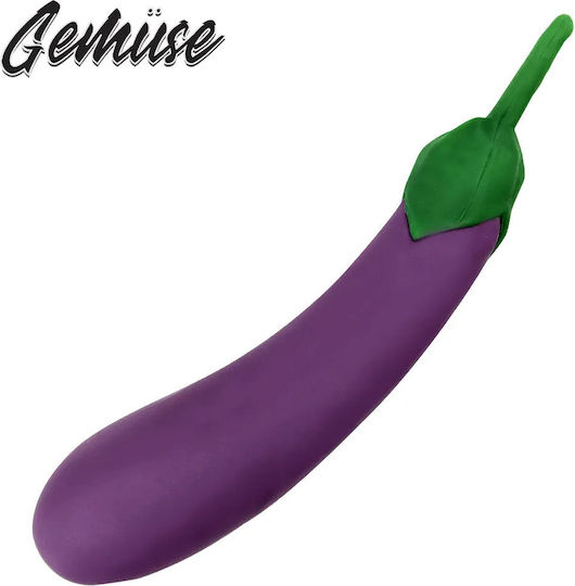 Gemüse Μελιτζάνα Mini Δονητής 10cm Μωβ