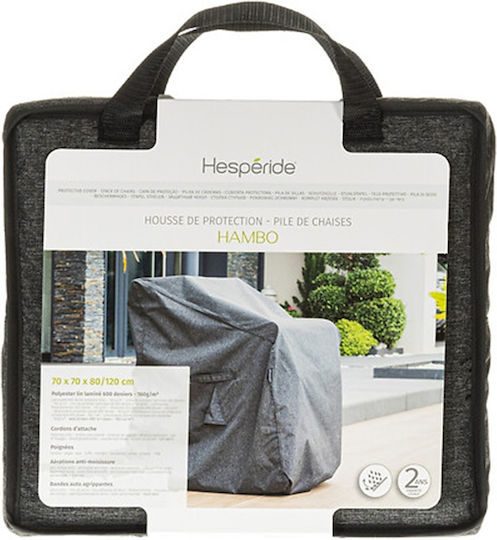 Hesperide Protective Armchair Cover 70x70x120cm in Grey Color