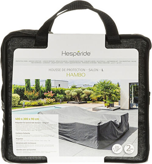 Hesperide Protective Couch Cover 400x300x90cm In Grey Colour