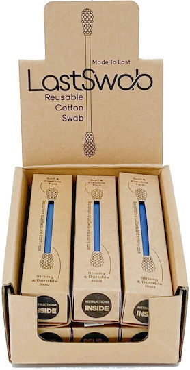 LastObject LastSwab Basic Μπατονέτα Επαναχρησιμοποιούμενη Whale Blue 1τμχ