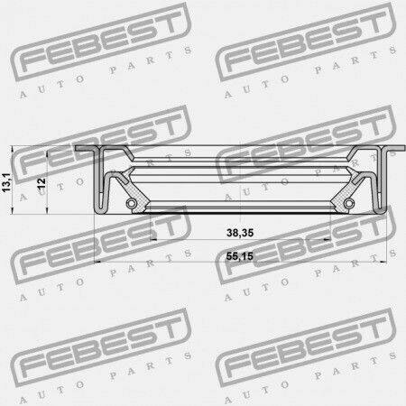 Ford Focus Cb4 2008-2011 Eu 1543933 Öldichtungen