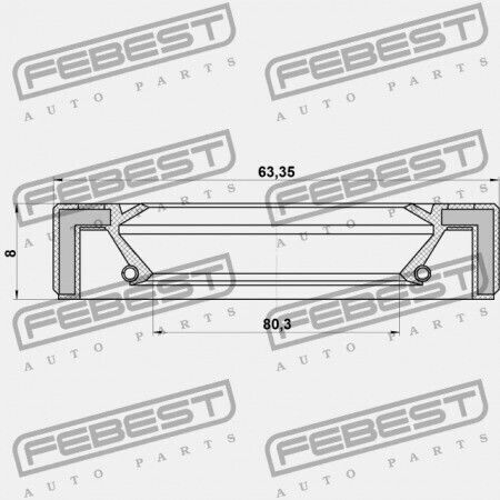Garnitură De Mișcare Mitsubishi Lancer Lancer Cedia Cs Ct 2000.03-2009.08 Jpn Md745423