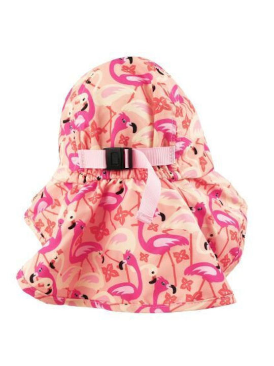 Zoocchini Kids' Bucket Fabric Sunscreen Hat Flamingo Pink