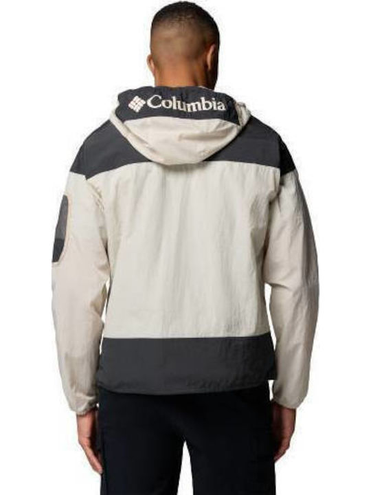 Windproof Jacket Black/White