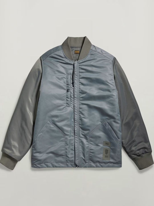Μπουφάν Bomber Διπλής Όψης Gs Grey