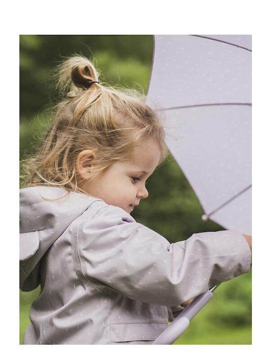Trixie Kids Curved Handle Umbrella Mrs Mouse Lilac