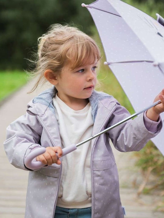Trixie Kids Curved Handle Umbrella Mrs Mouse Lilac