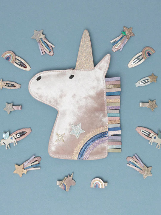 Mimi & Lula Set of Kids Hair Clips with Hair Clip Unicorn 4pcs