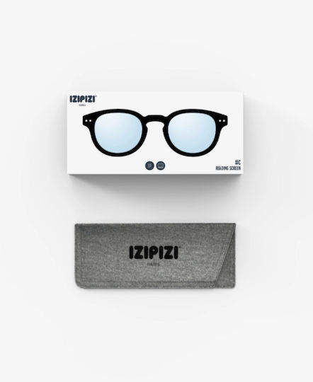 Blue Light Blocking Glasses for Adults Izipizi #c Black