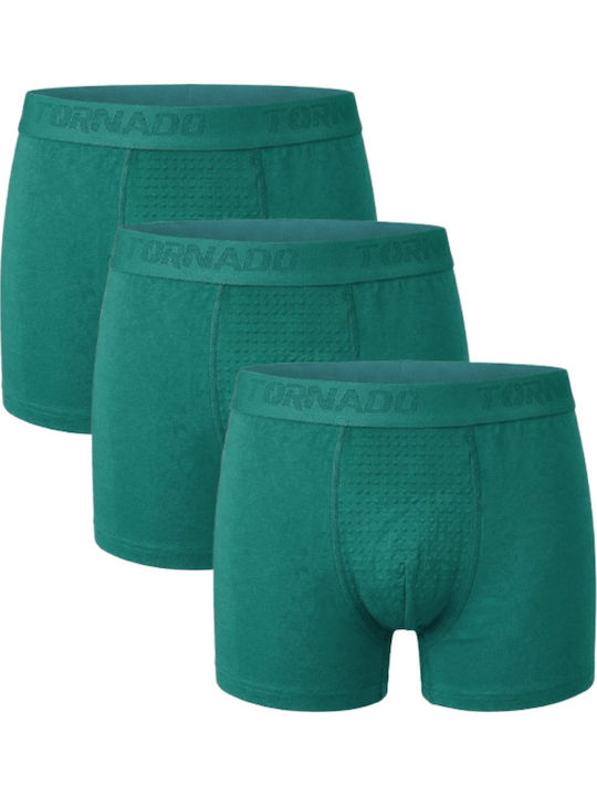 Men's Green Boxers 3 Pack
