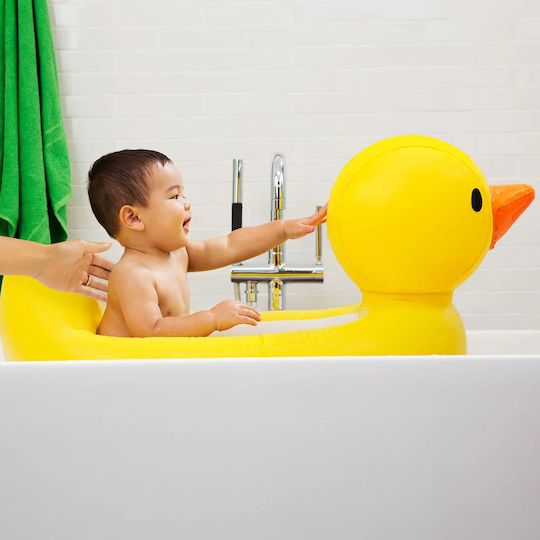 Munchkin Inflatable Baby Bath with Thermometer White