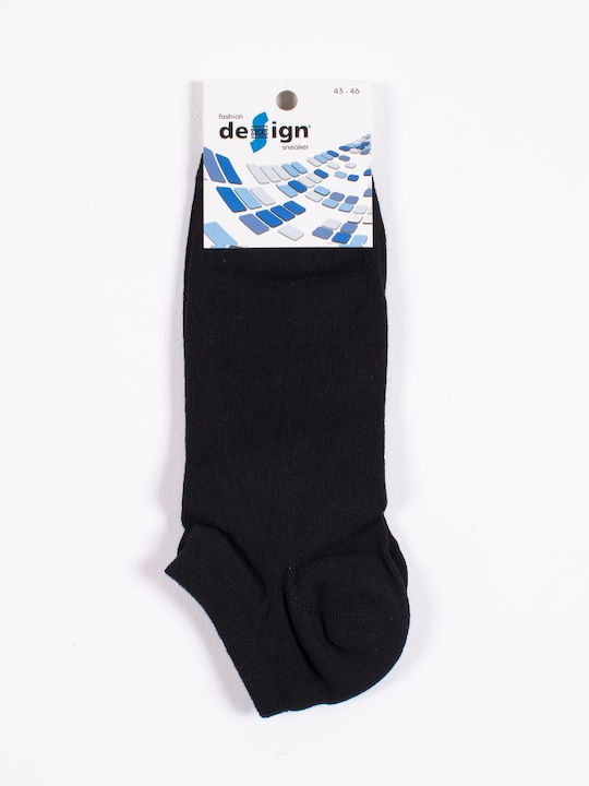 Design Κάλτσες Μαύρες 6Pack Design Κάλτσες Μαύρες 6Pack