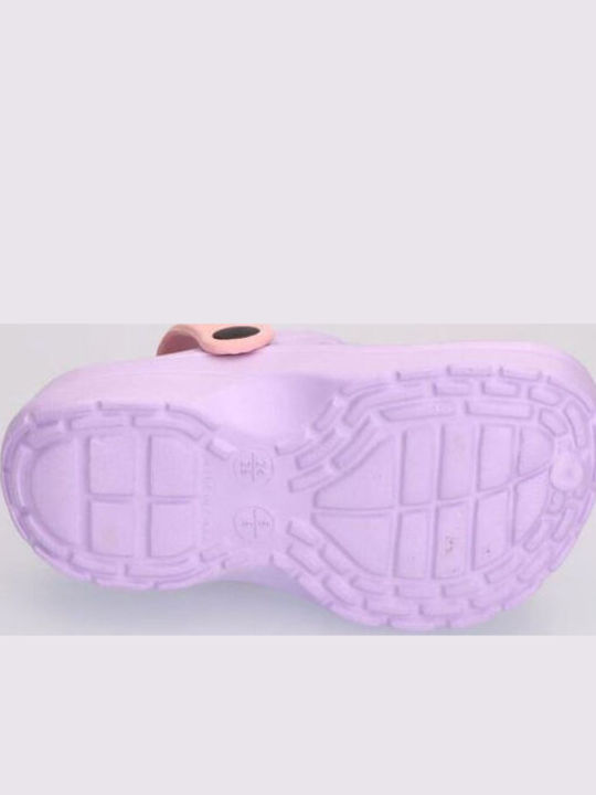 Kids Beach Clogs Purple