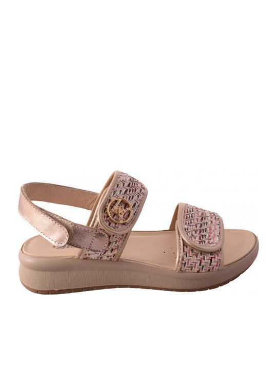 Γυναικεία Σανδάλια Flatforms Μπεζ