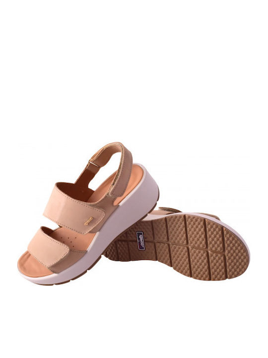 Γυναικεία Σανδάλια Flatforms Μπεζ