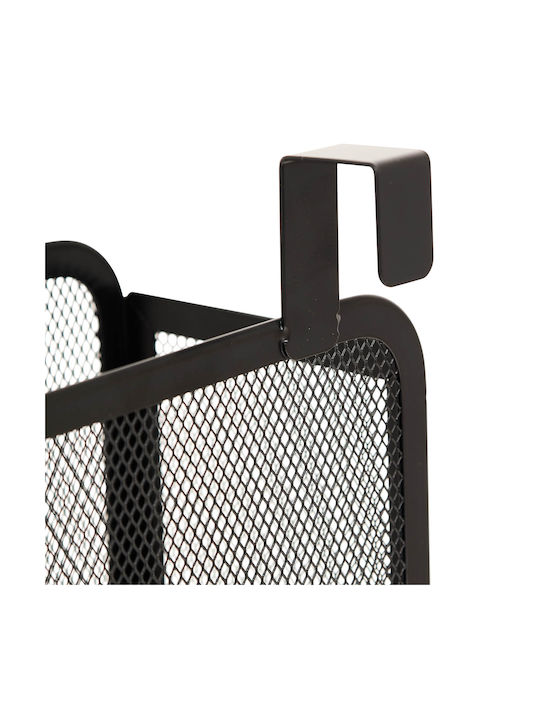 5Five Raft Suspendat Metalic 25.3x14x16.5 cm Negru