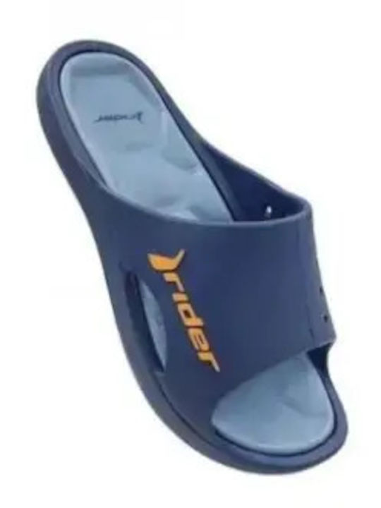 Men's Blue Slides