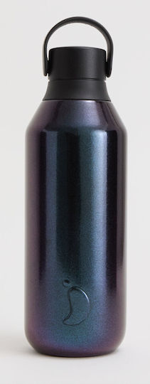 Chilly's Series 2 Elements Thermos Bottle Stainless Steel BPA Free 500ml Galaxy