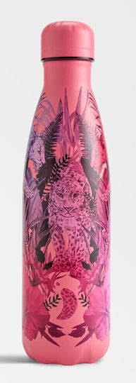 Chilly's Original Series Tropical Μπουκάλι Θερμός Ανοξείδωτο BPA Free 500ml Tropical Mirror