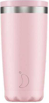 Chilly's Original Ποτήρι Θερμός Ανοξείδωτο BPA Free 500ml Pastel Pin