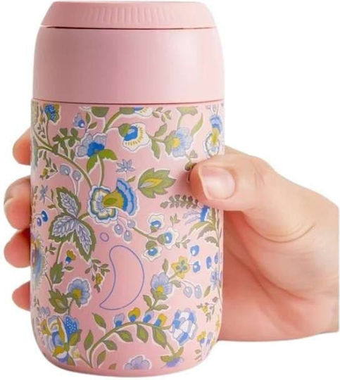 Chilly's Cup Series 2 Liberty Glass Thermos Stainless Steel BPA Free 340ml Pink