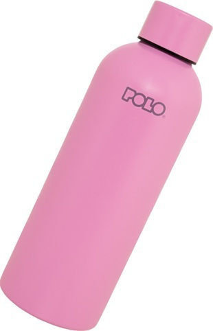 Polo Stainless Steel Thermos Bottle 500ml Neon Pink