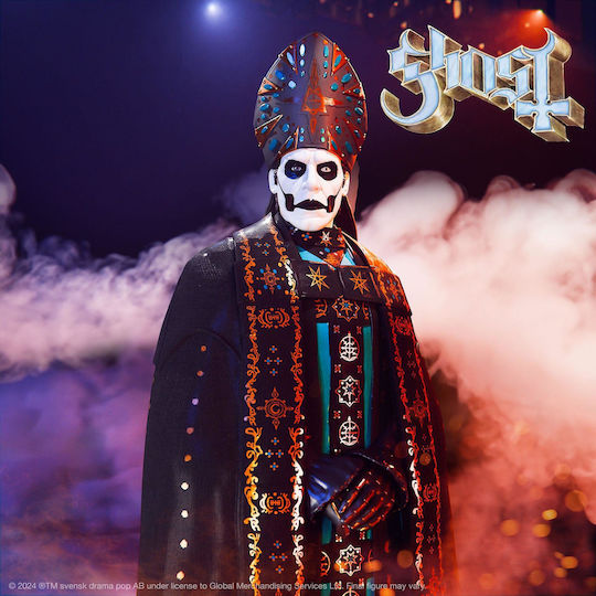 Super7 Minecraft Ghost Ultimates Papa Emeritus IV Action Figure 18cm