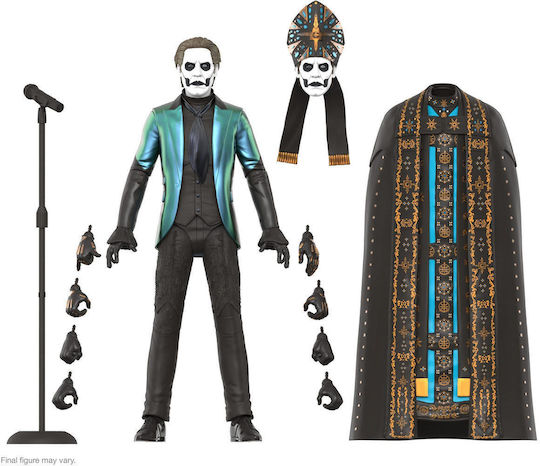 Super7 Minecraft Ghost Ultimates Papa Emeritus IV Action Figure 18cm