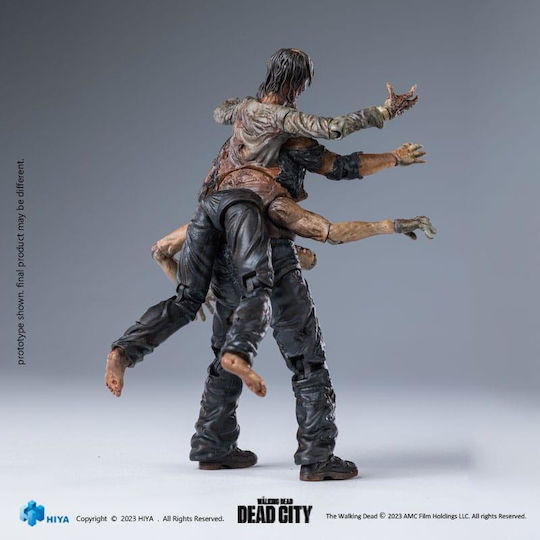 Hiya Toys The Walking Dead: Dead City Exquisite Mini - Walker King Action Figure height 11cm at Scale 1:18