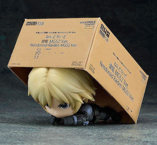 Metal Gear Solid Nendoroid Action Figure Raiden Mgs2 Ver Re-run 10 Cm