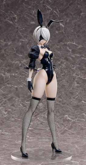 Nier Automata Ver1.1a PVC Статуя 1/4 2B Yorha No.2 Тип B Заешка Версия 50 см