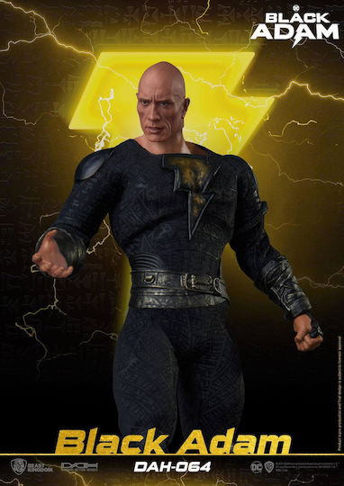 Beast Kingdom Black Adam Dynamische Action-Figur Höhe 18cm im Maßstab 1:9