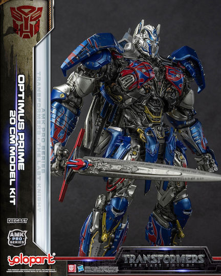 Transformatoren Letzter Ritter Amk Pro Series Kunststoffmodellbausatz Optimus Prime Übersee Version 20 Cm