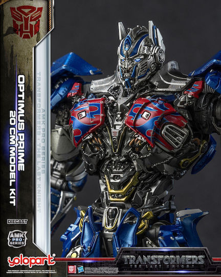 Transformatoren Letzter Ritter Amk Pro Series Kunststoffmodellbausatz Optimus Prime Übersee Version 20 Cm