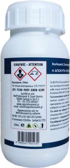 Bioplus Detergent Biologic Concentrat Deodorizant Conservant Biologic Pentru Canalizare Curățitor Pentru Utilizare Generală Concentrat 250ml Diluație 1:20