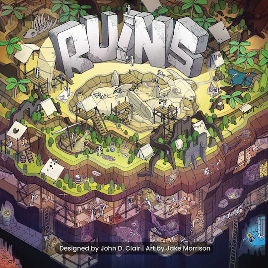 Board Game Ruins for 2-5 Players 13+ Years Old (EN) Allplay