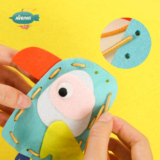 Avenir Embroidery Lacing: My First Charm - Sea Friends for Children 3+ years Years