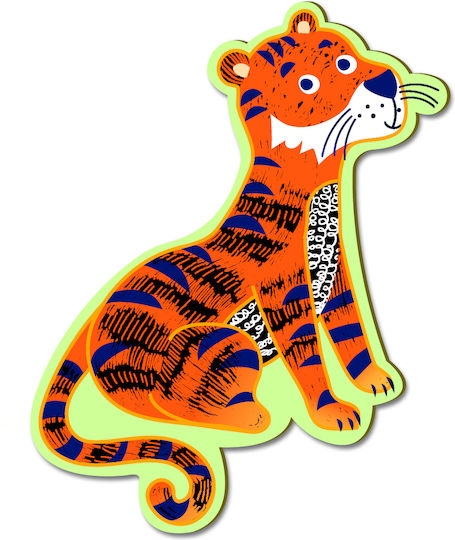 Avenir Malerei Scratch 'N' Catch Jungle Animals für Kinder 3+ Jahre alt+ Jahre