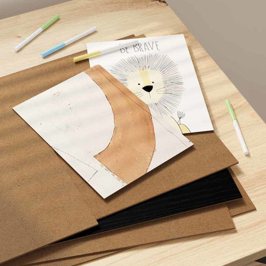 Vidaxl Decoration Plates 50 Pcs Black Oak 30 X 42 X 0.3 Cm