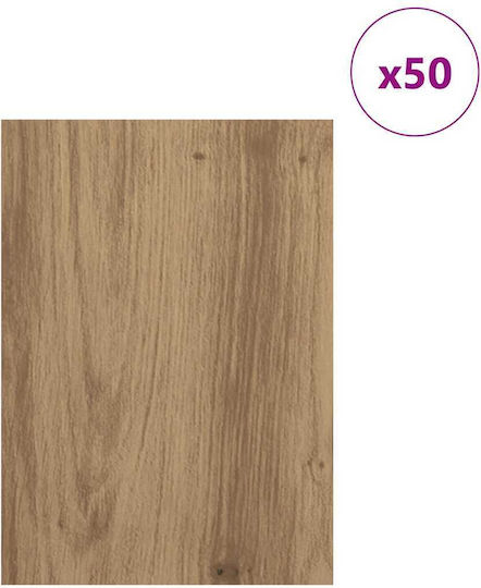 Vidaxl Διακοσμητικά Πάνελ 50 Pcs Artisan Δρυς 15 X 21 X 0.3 Εκ