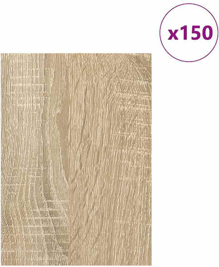 Vidaxl Decorative Panels 150 Pcs Sonoma Oak 21 X 30 X 0.3 Cm