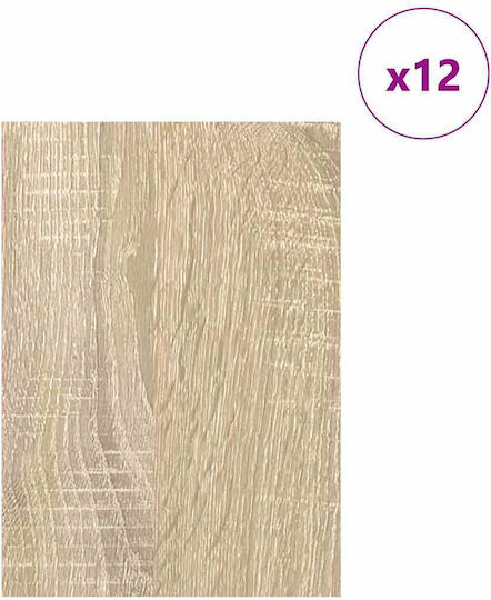 Vidaxl Διακοσμητικά Πάνελ 12 Pcs Sonoma Δρυς 15 X 21 X 0.3 Εκ